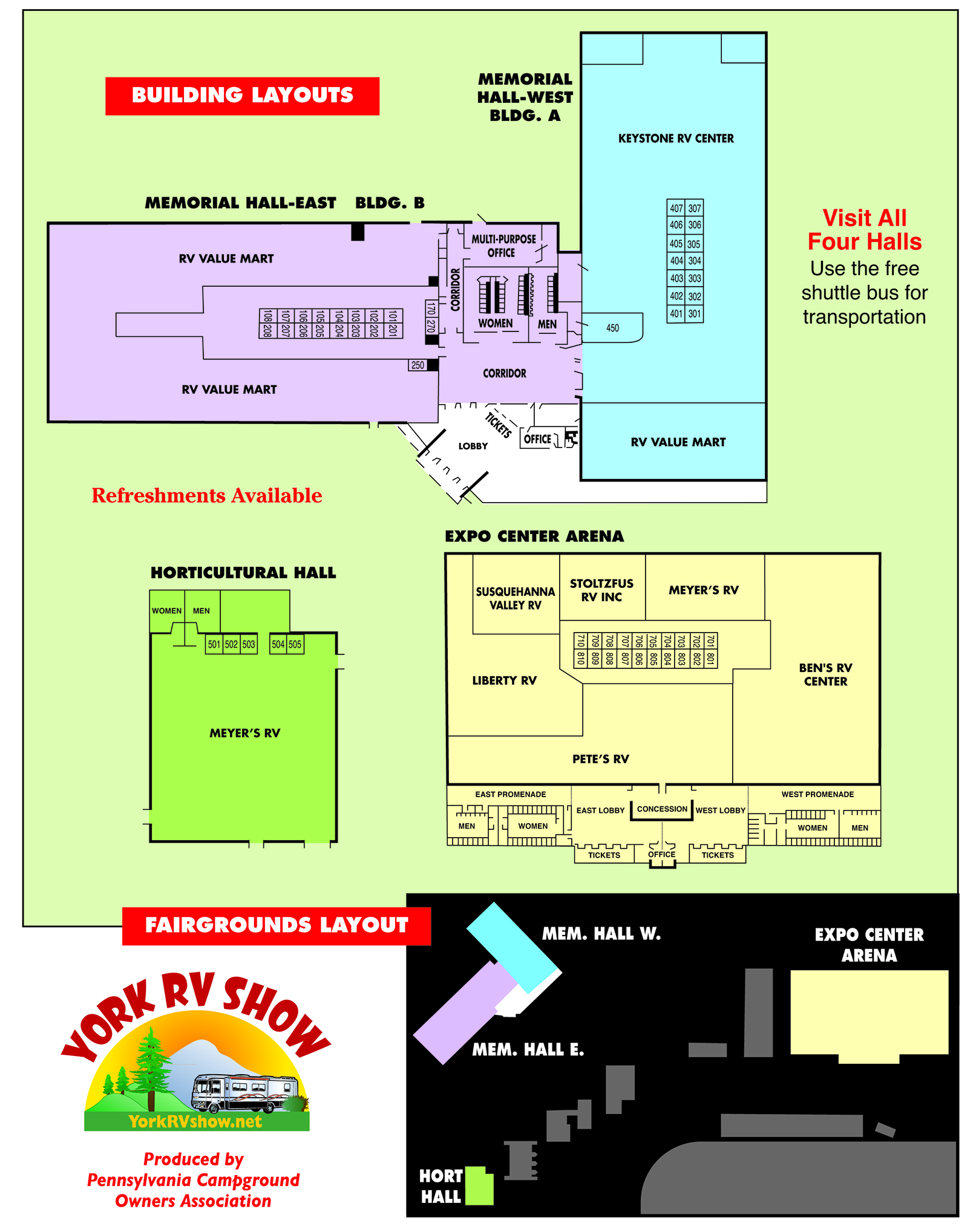 York RV Show Exhibitors